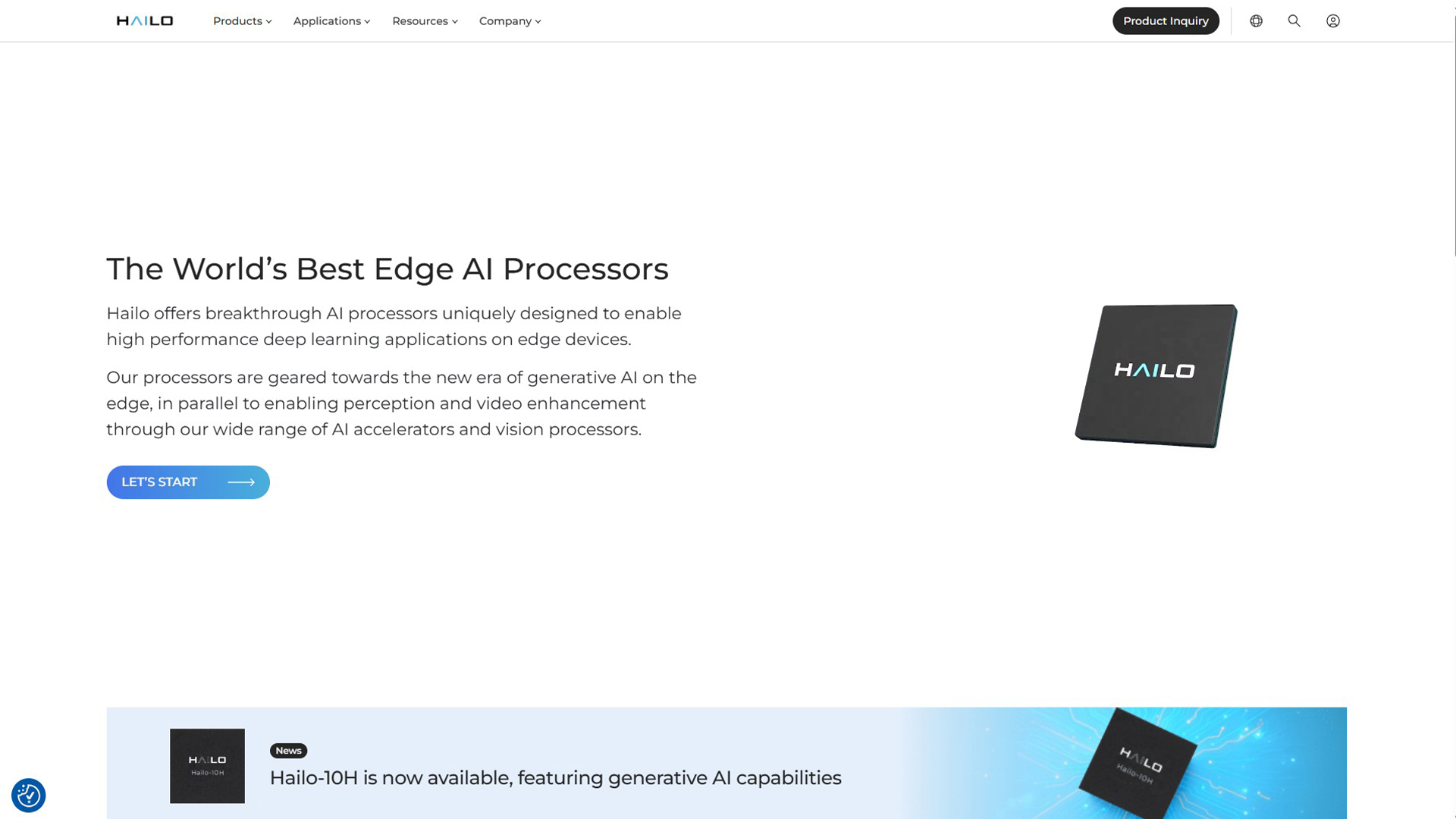 Edge AI Processor | Hailo | AllAiWebsite