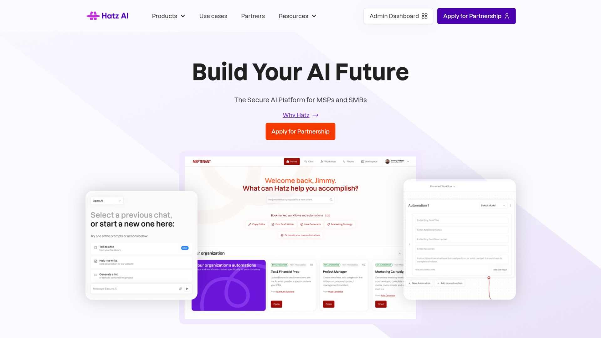 AI Platform for MSPs and SMBs | Hatz AI | AllAiWebsite