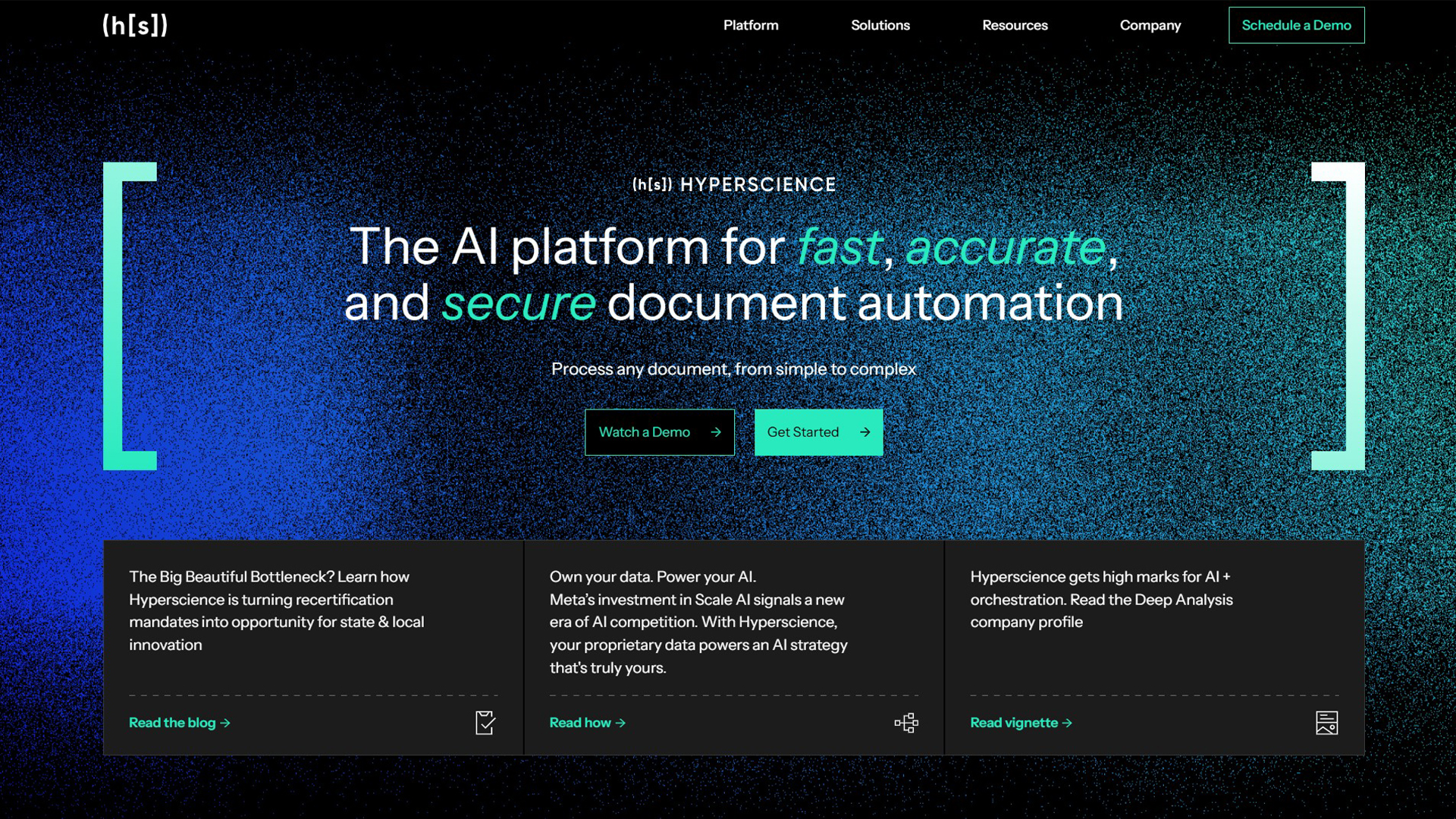 Intelligent Document Processing | Hyperscience | AllAiWebsite