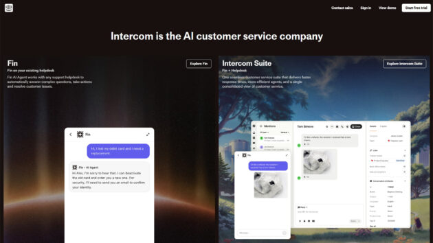 AI Customer Service | Intercom | AllAiWebsite