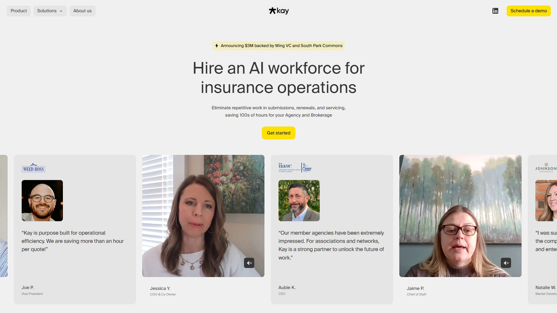 AI Insurance Automation | Kay AI | AllAiWebsite