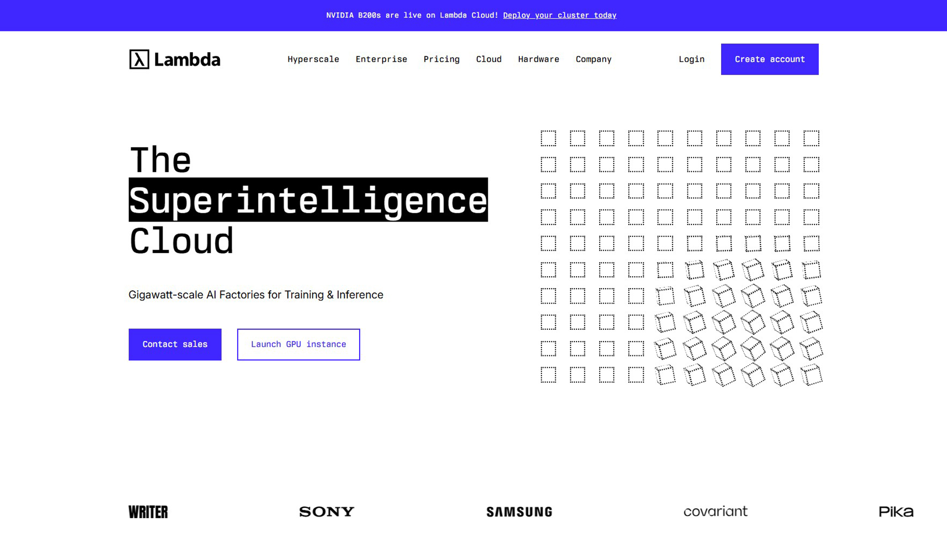 AI Cloud Computing | Lambda | AllAiWebsite
