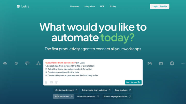 AI Workflow Automation | Lutra AI | AllAiWebsite