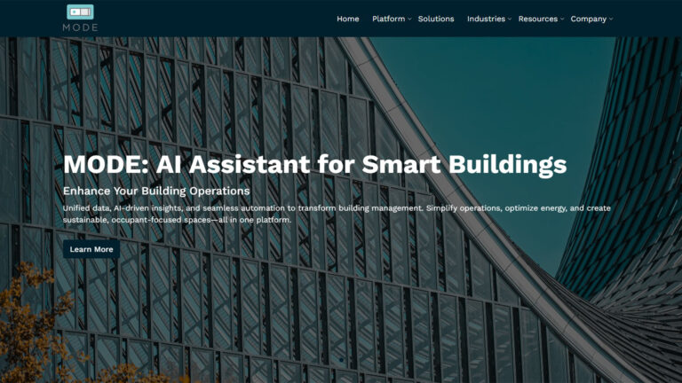 AI Building Management | MODE AI | AllAiWebsite