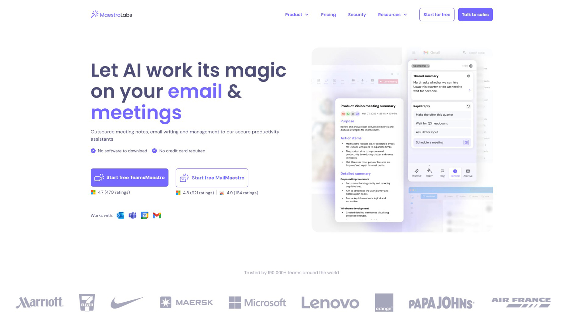 AI Email Assistant | MailMaestro | AllAiWebsite