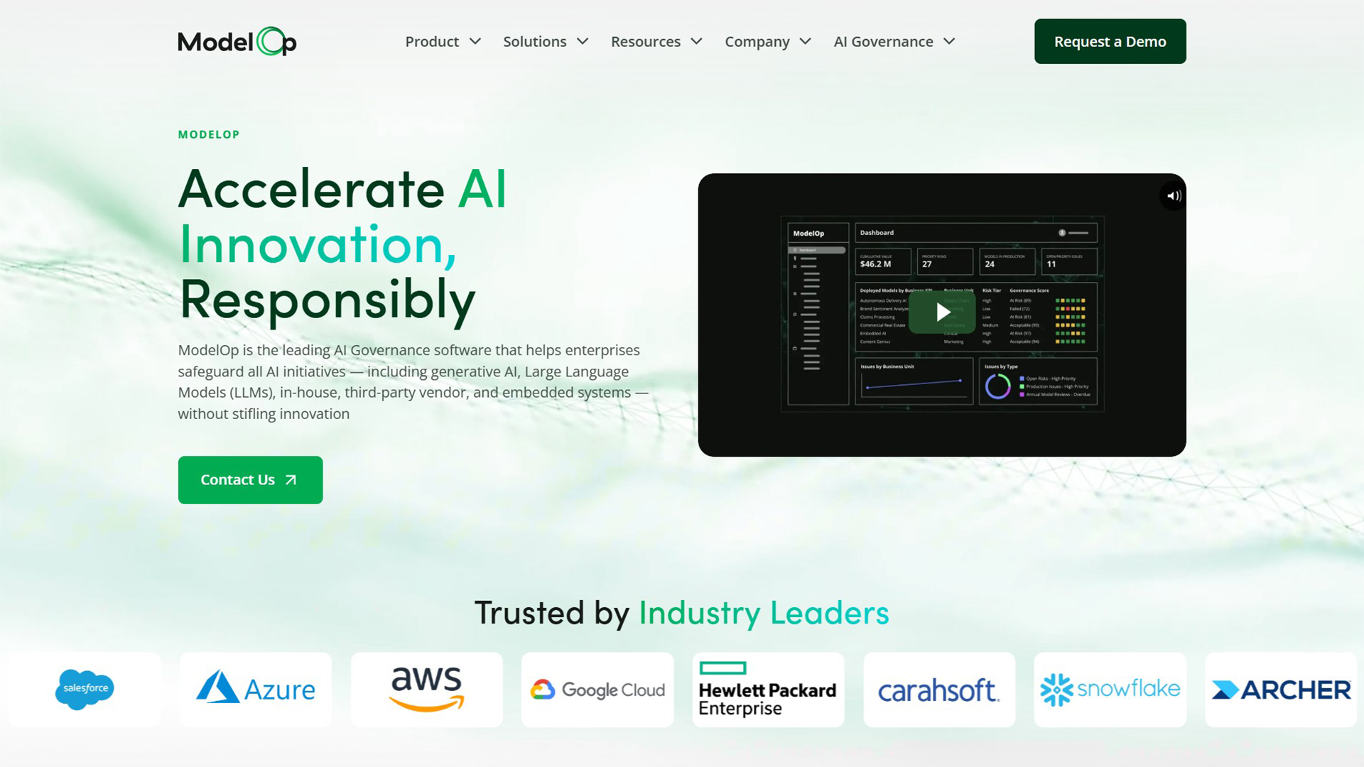 AI Governance Software | ModelOp | AllAiWebsite