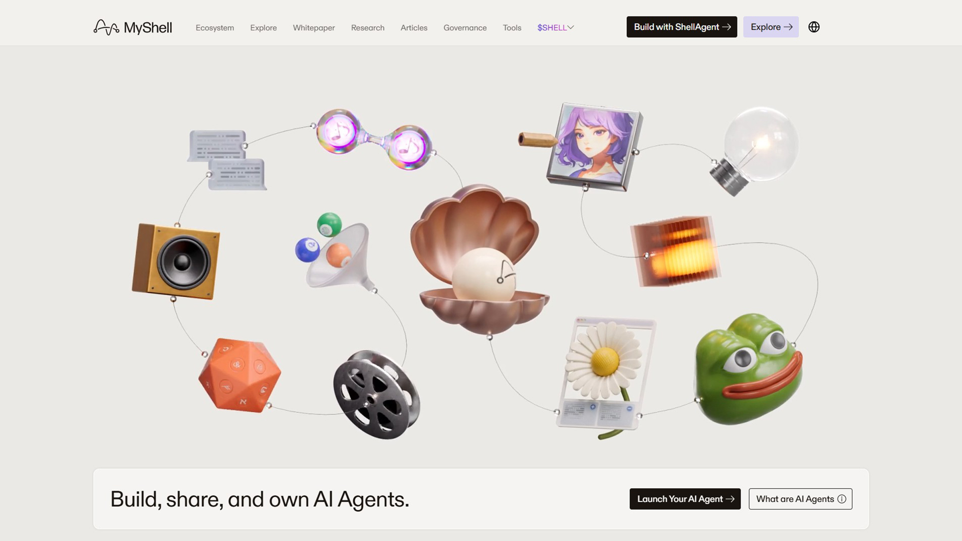 Decentralized AI Platform | MyShell | AllAiWebsite