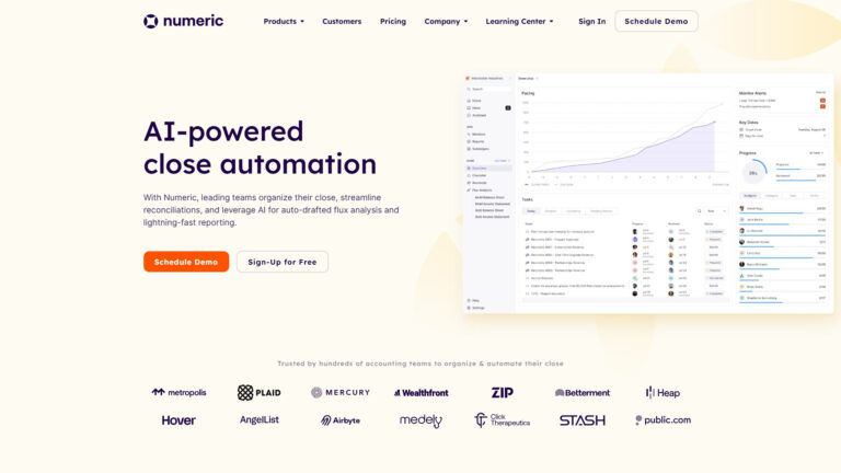 AI Accounting Automation | Numeric | AllAiWebsite