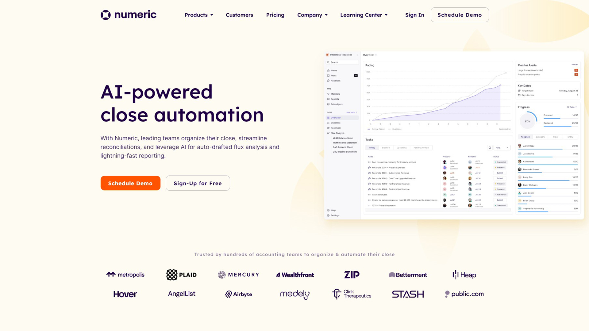 AI Accounting Automation | Numeric | AllAiWebsite