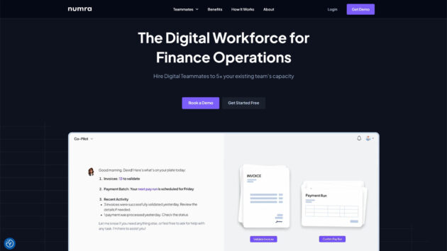 AI Finance Automation | Numra | AllAiWebsite