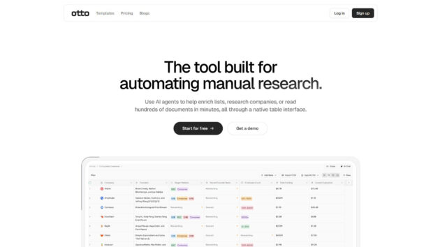 AI Research Automation | Otto (Cognosys) | AllAiWebsite