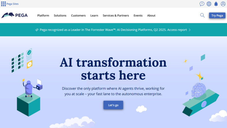 AI Customer Engagement Platform | Pega Systems | AllAiWebsite