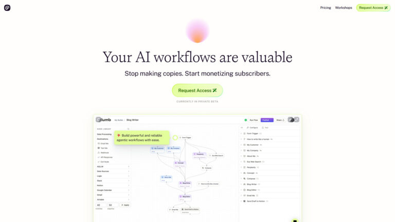 AI Automation Platform | Plumb | AllAiWebsite