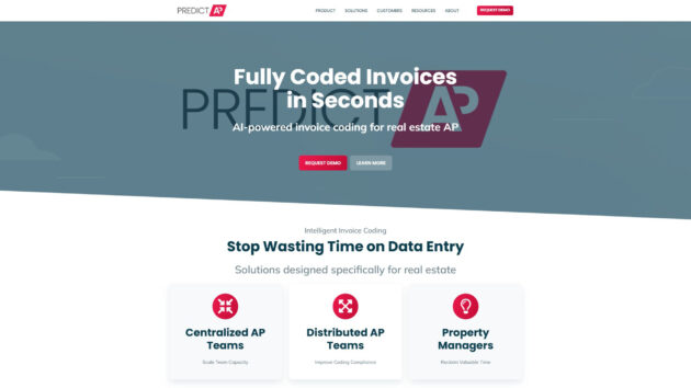 AI Invoice Automation for Real Estate | PredictAP | AllAiWebsite