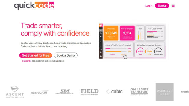 AI Trade Compliance | QuickCode AI | AllAiWebsite