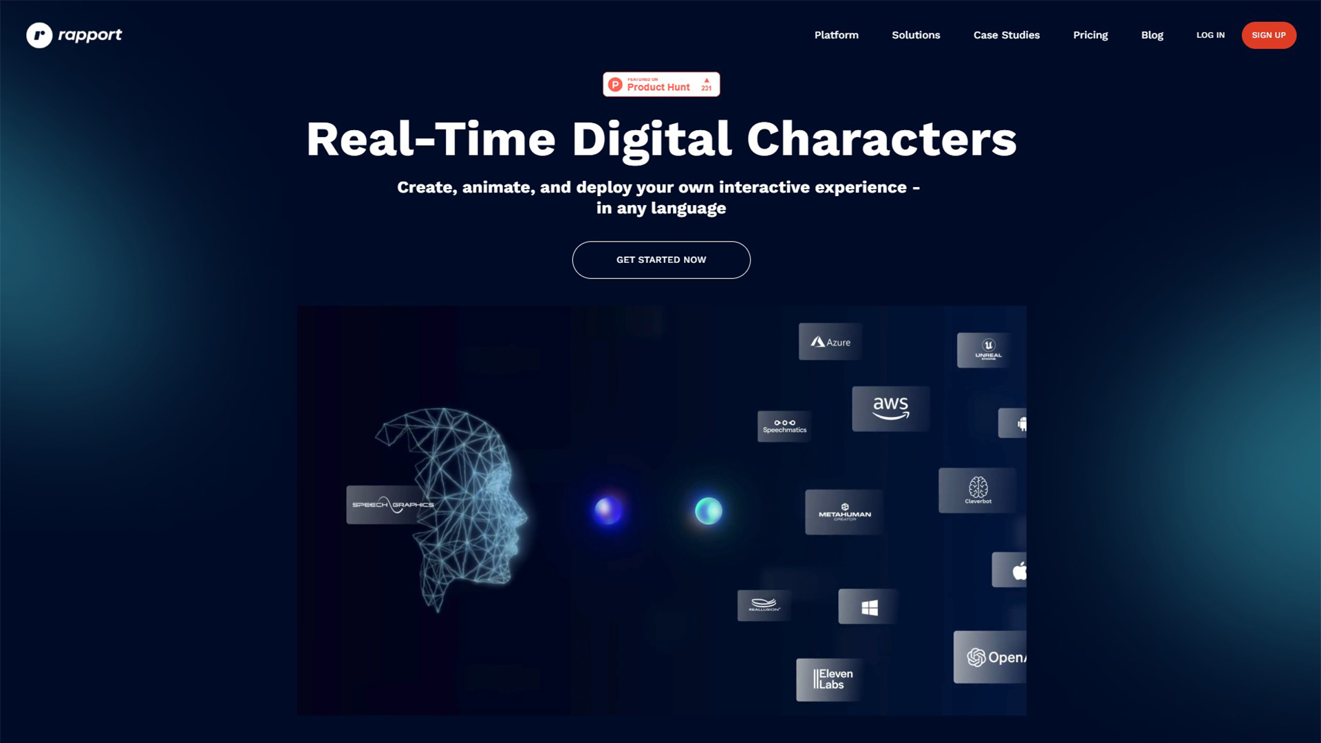AI Digital Human Platform | Rapport | AllAiWebsite