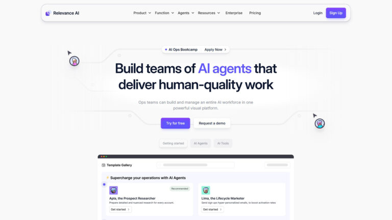 AI Workforce Platform | Relevance AI | AllAiWebsite