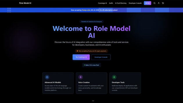 Personal AI Assistant | Role Model AI | AllAiWebsite