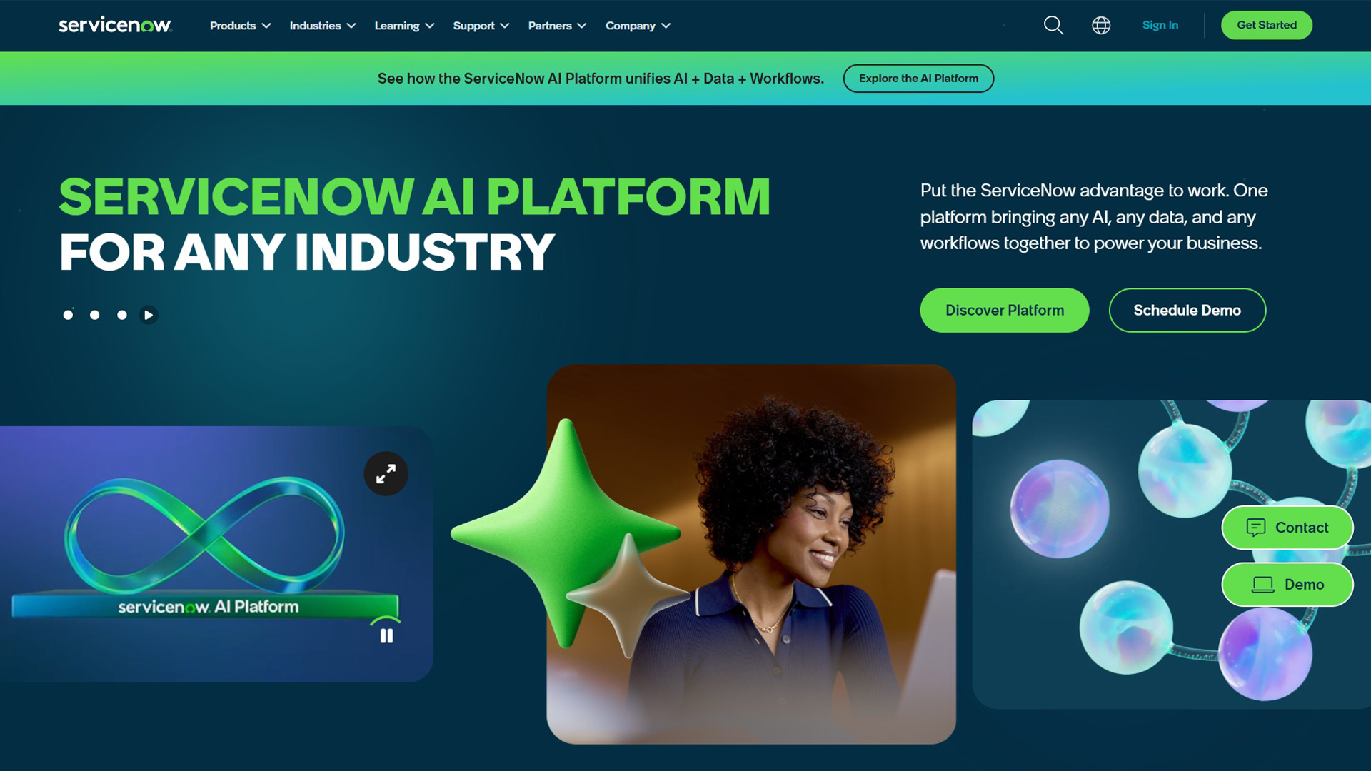 Enterprise Workflow Automation | ServiceNow | AllAiWebsite