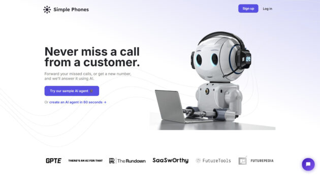 AI Phone System | Simple Phones | AllAiWebsite