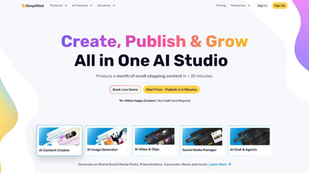 AI Marketing Platform | Simplified | AllAiWebsite