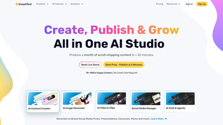 AI Marketing Platform | Simplified | AllAiWebsite