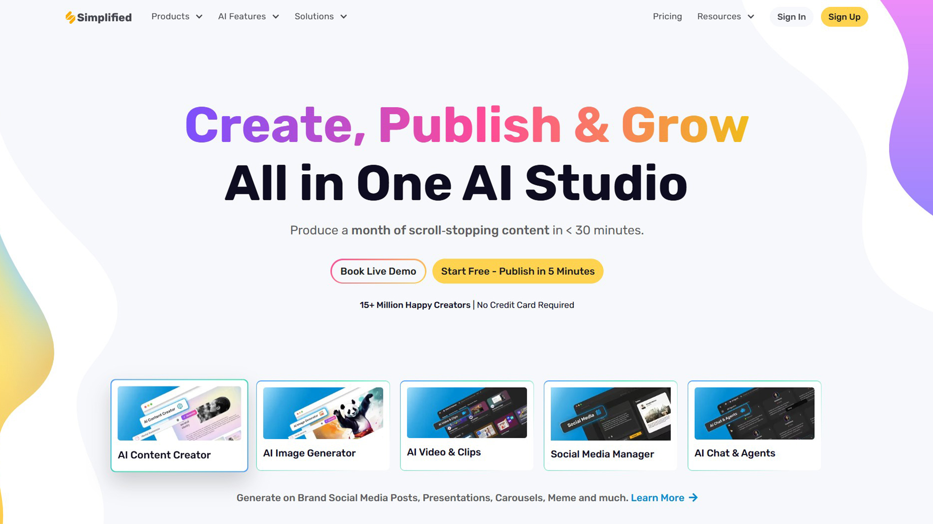 AI Marketing Platform | Simplified | AllAiWebsite