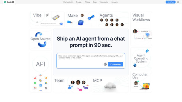 AI Agent Development Platform | SmythOS | AllAiWebsite