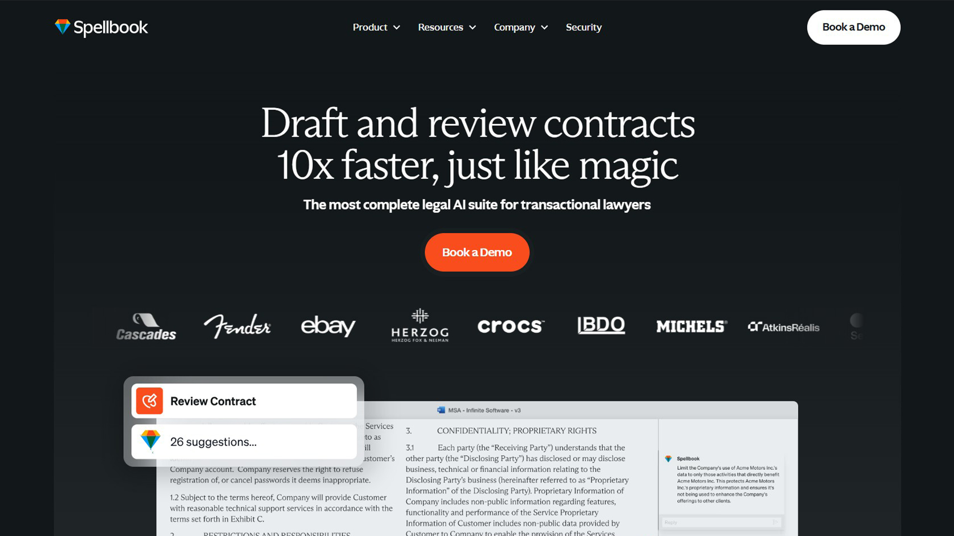 Legal AI Software | Spellbook | AllAiWebsite