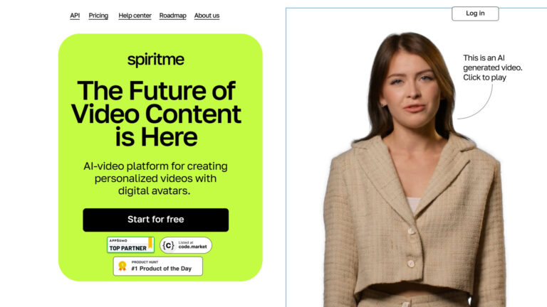 AI Video Avatar Platform | Spiritme | AllAiWebsite