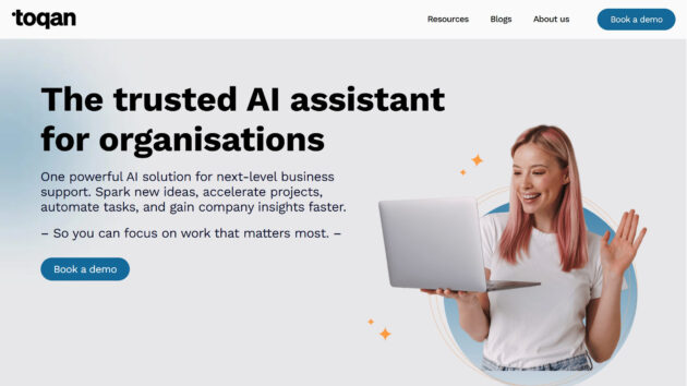 AI Assistant For Business | Toqan | AllAiWebsite