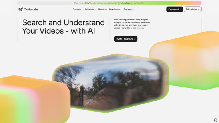 AI Video Understanding Platform | Twelve Labs | AllAiWebsite