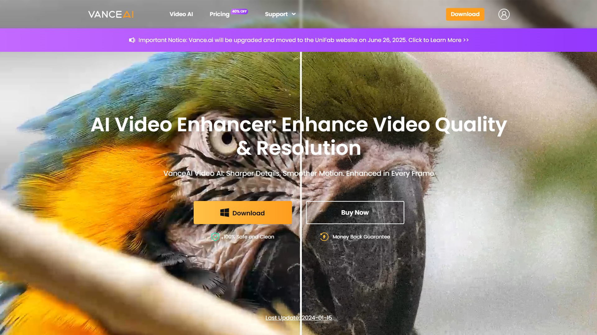 AI Video Enhancer | Vance AI | AllAiWebsite