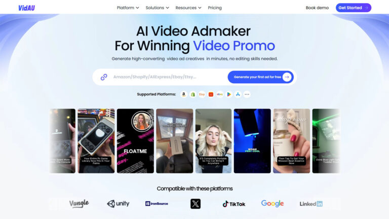 AI Video Ads Generator | VidAU | AllAiWebsite