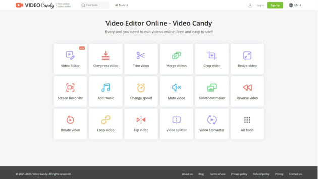 Online AI Video Editor | Video Candy | AllAiWebsite