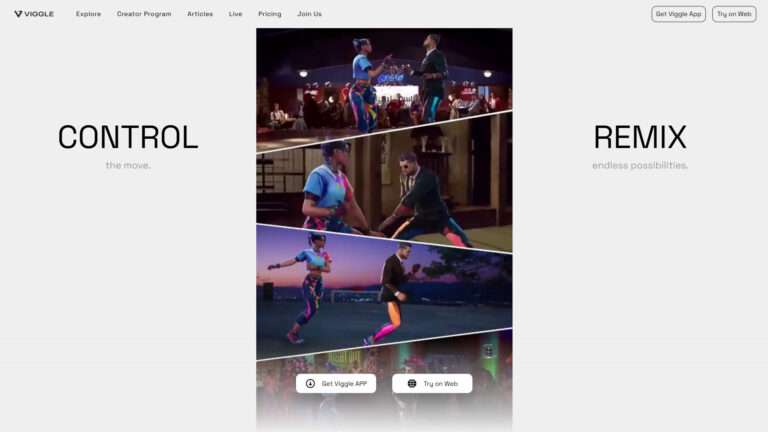 AI Character Animation Platform | Viggle AI | AllAiWebsite