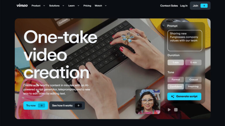 AI Video Creation Feature | Vimeo AI | AllAiWebsite