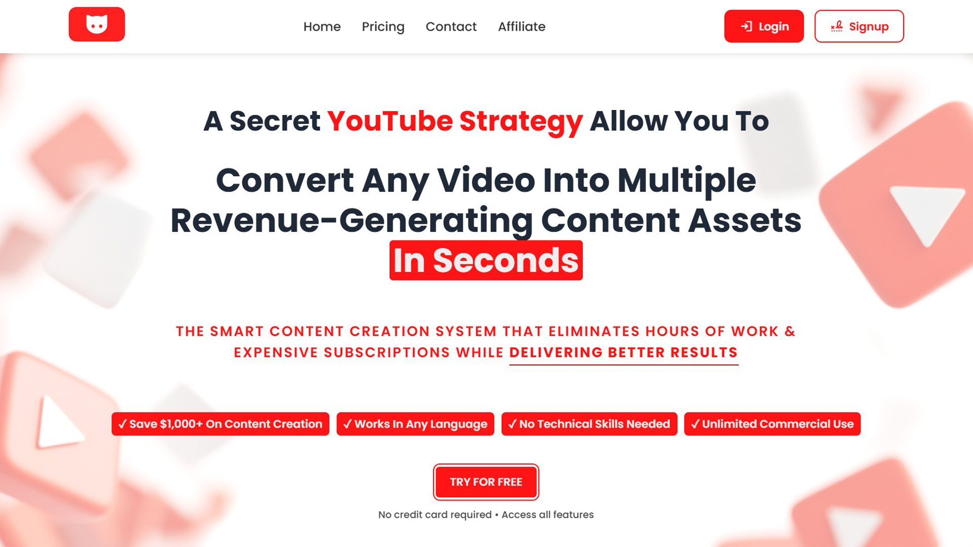 YouTube Content Repurposing | YT Copycat | AllAiWebsite
