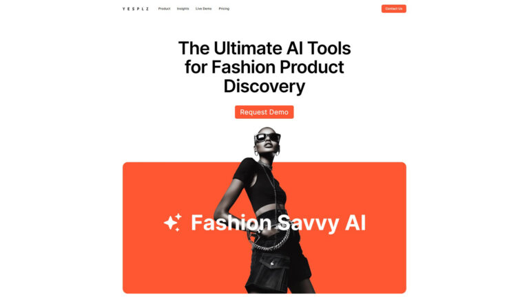 AI Fashion E-commerce | YesPlz | AllAiWebsite
