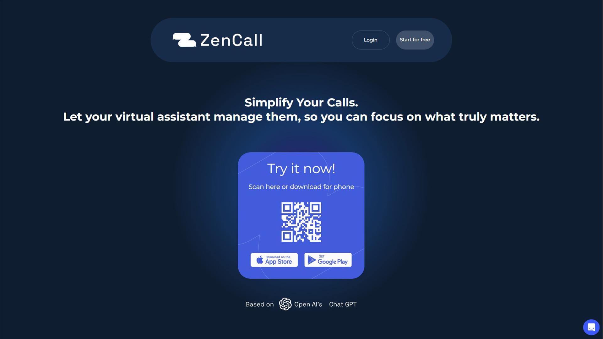 AI Phone Answering Service | ZenCall AI | AllAiWebsite