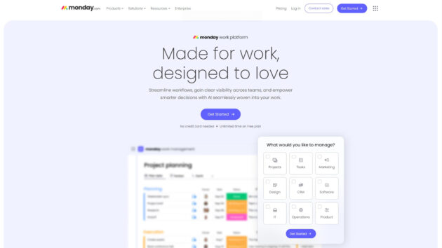 Work Management Platform | monday.com | AllAiWebsite