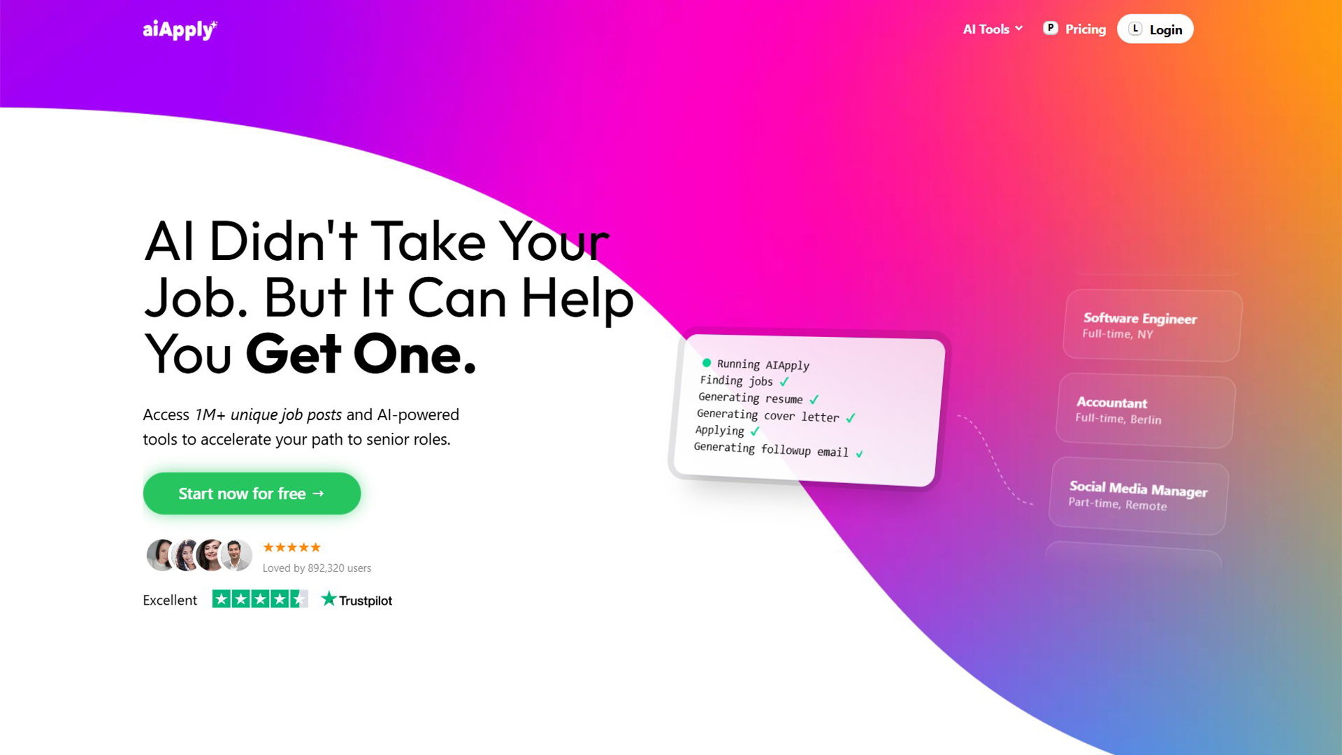 AI job application | AIApply | AllAiWebsite