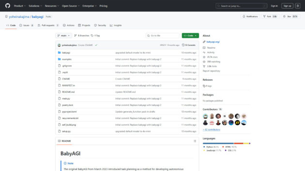 Autonomous task management | BabyAGI | AllAIWebsite