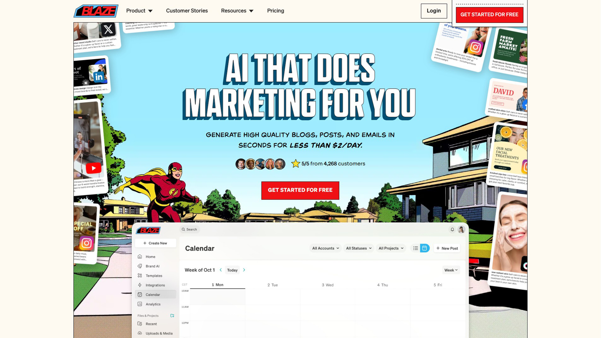 AI marketing | Blaze AI | AllAIWebsite