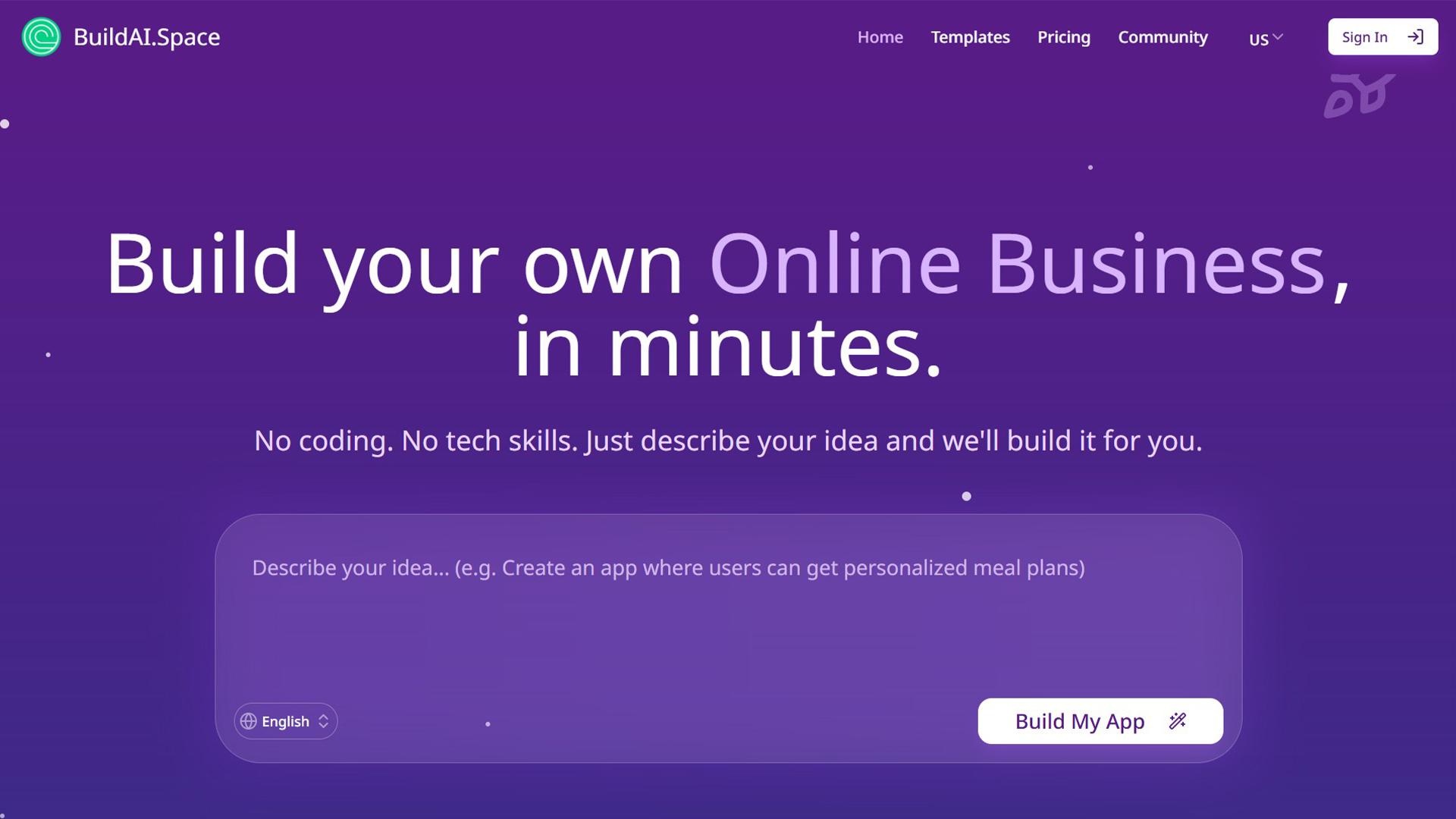 AI app builder | Build AI | AllAIWebsite