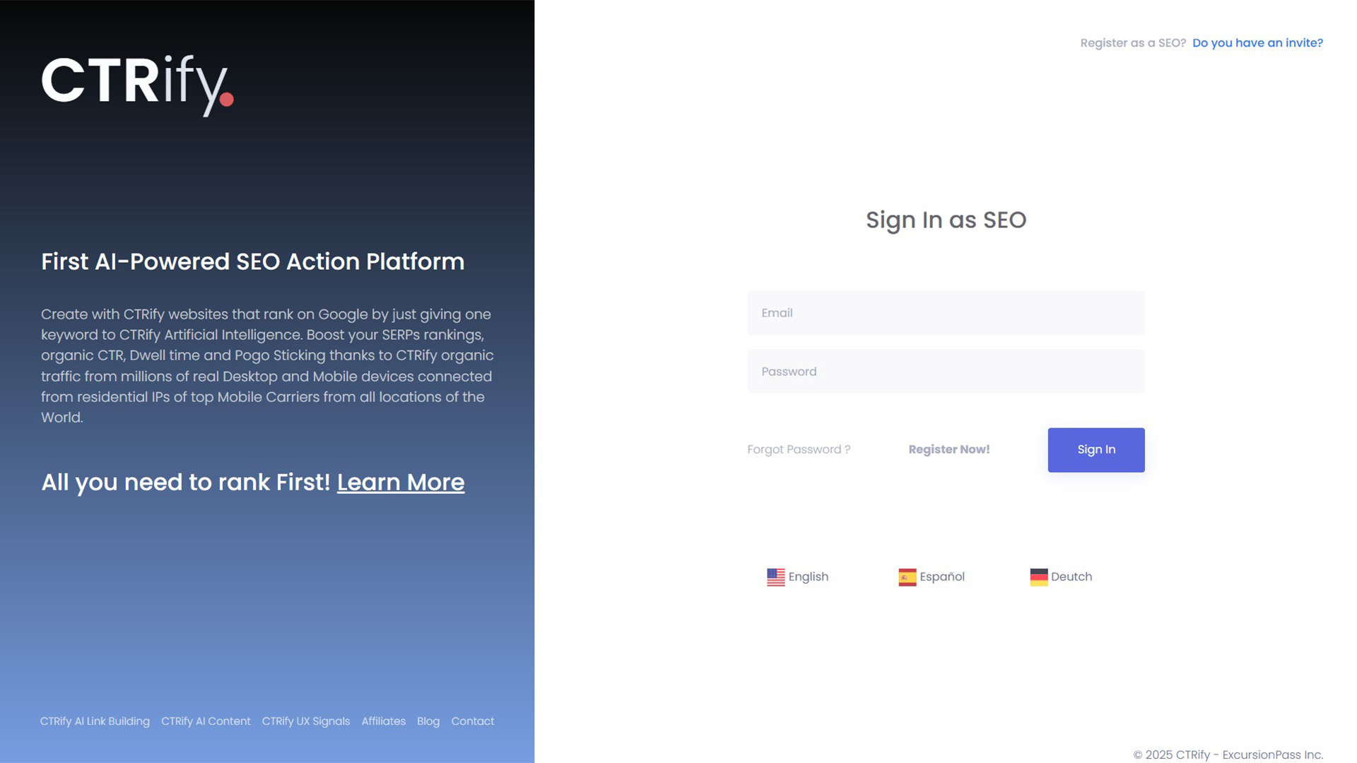 AI SEO | CTRify | AllAIWebsite