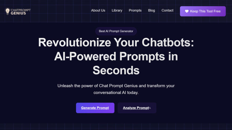 Best AI Prompt Generator | Chat Prompt Genius | AllAiWebsite