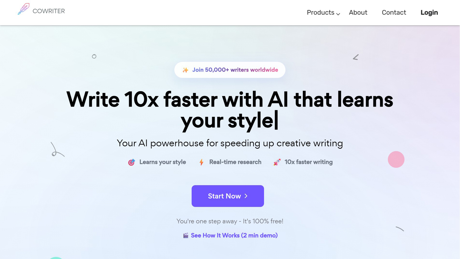 AI writing tool | Cowriter | AllAIWebsite