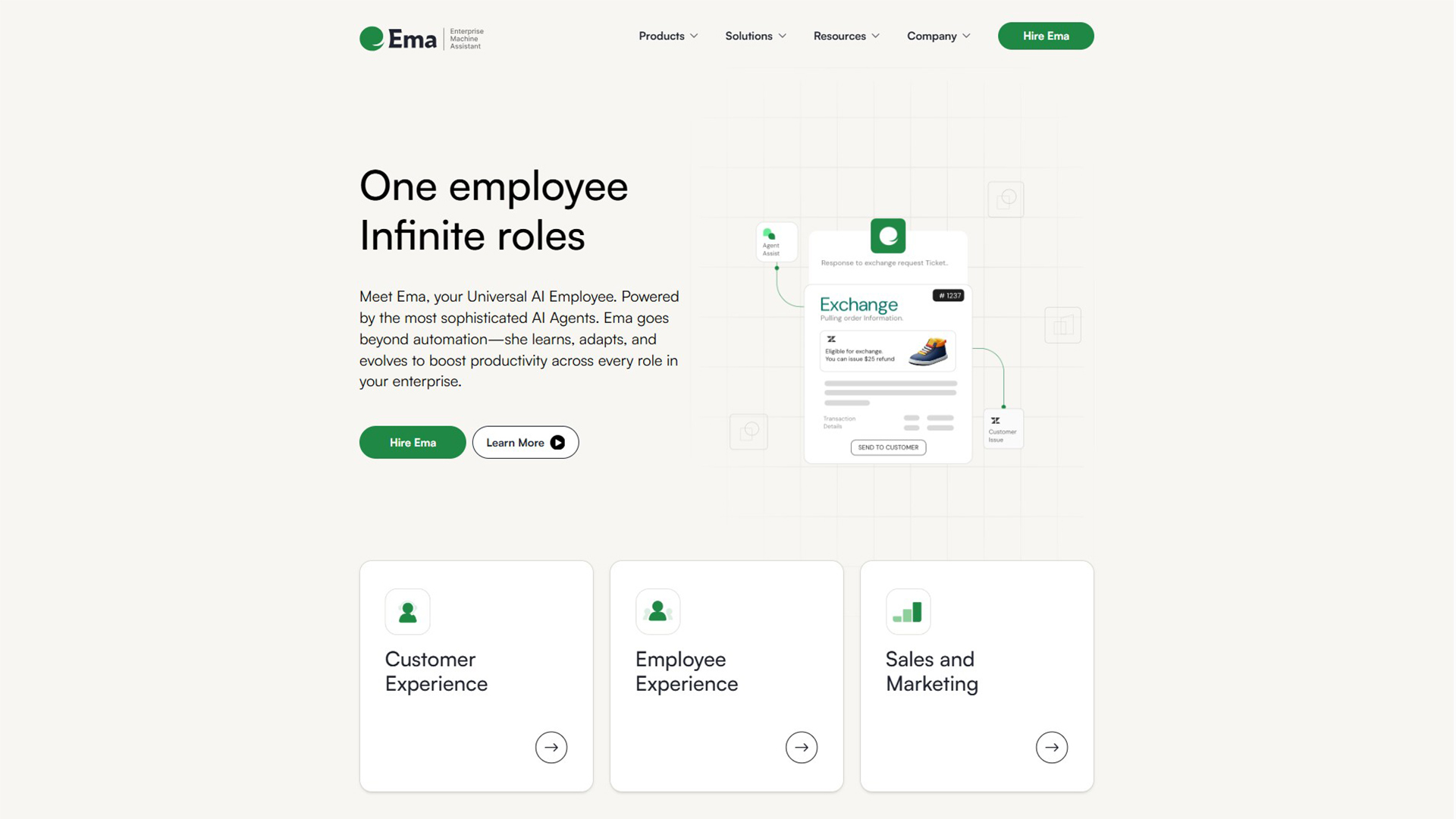 Enterprise AI solution | Ema | AllAiWebsite