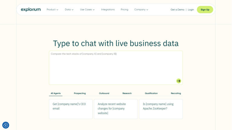 AI Market intelligence | Explorium MCP Playground | AllAiWebsite